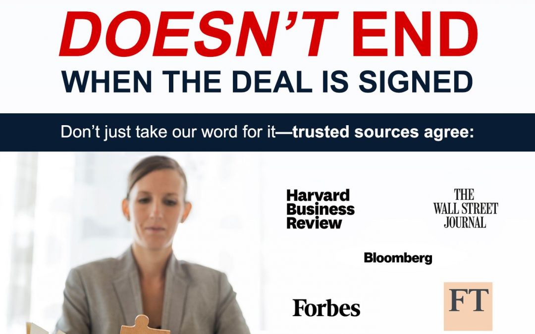 Success doesn’t end when the deal is signed!