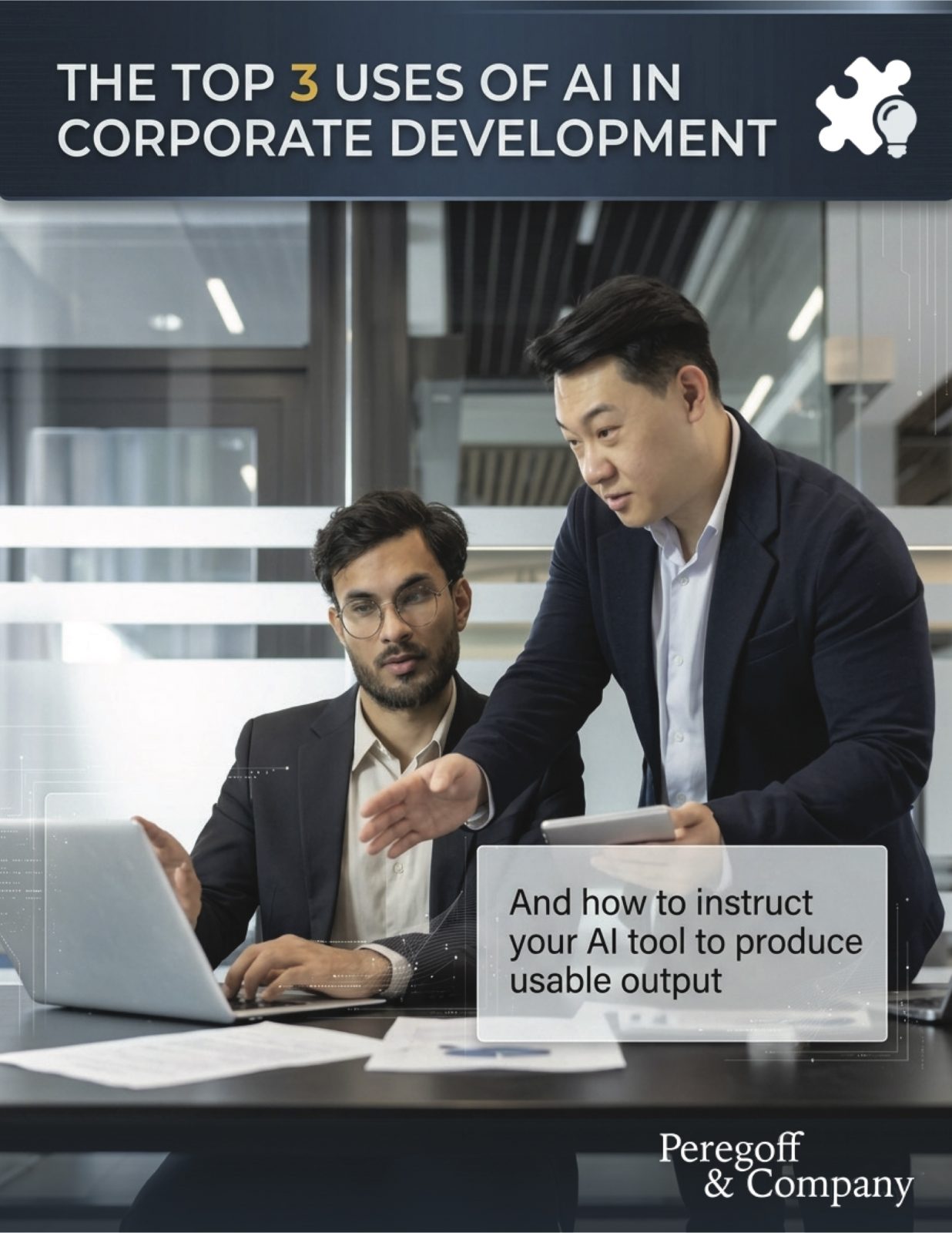 The best AI use cases are tied directly to better decisions 1 MA Ai Corporate Development Illustrater Version Page 1
