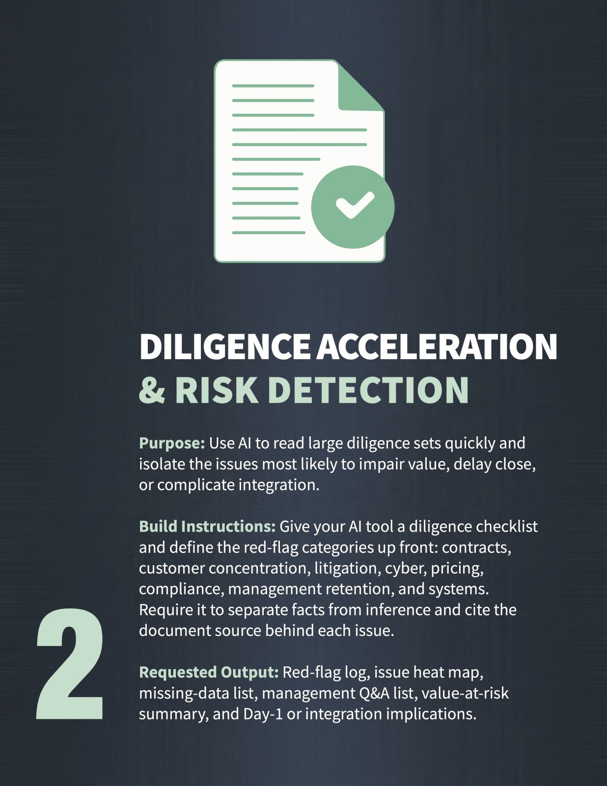 The best AI use cases are tied directly to better decisions 4 MA Ai Corporate Development Illustrator Version Page 4