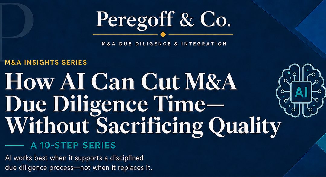 How AI Can Cut M&A Due Diligence Time — Without Sacrificing Quality
