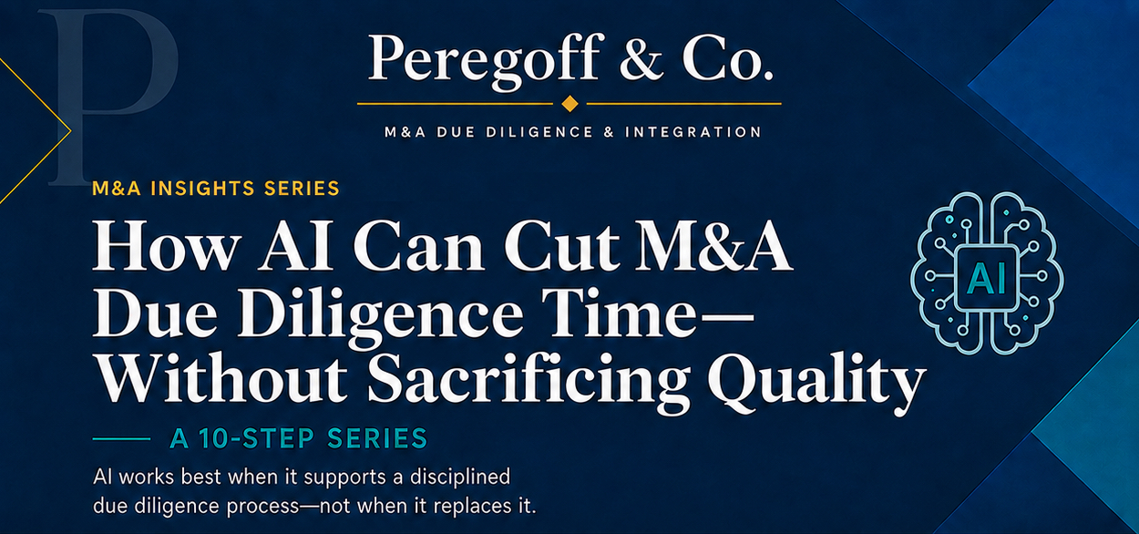 How AI can cut M&A Due Diligence Time without sacrificing quality - Featured Image